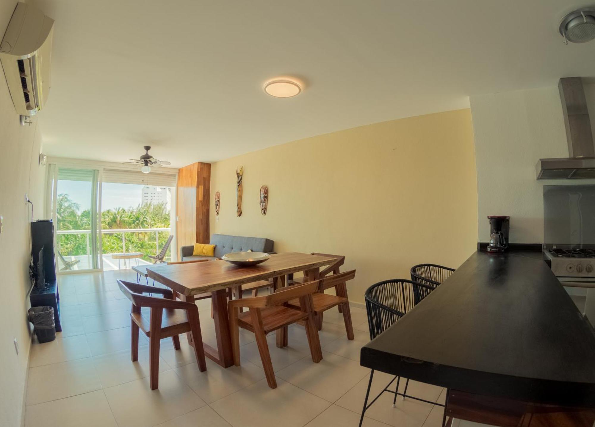 New Beachfront Luxury Apartments Cancún Exteriér fotografie